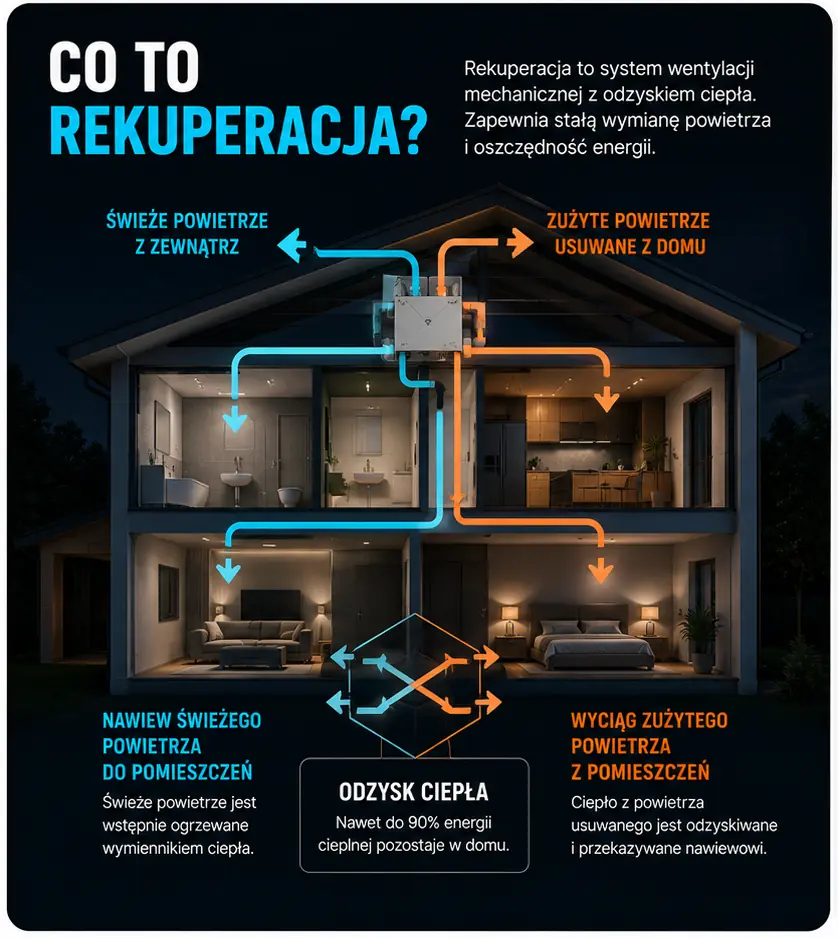 Rekuperacja w nowoczesnym domu