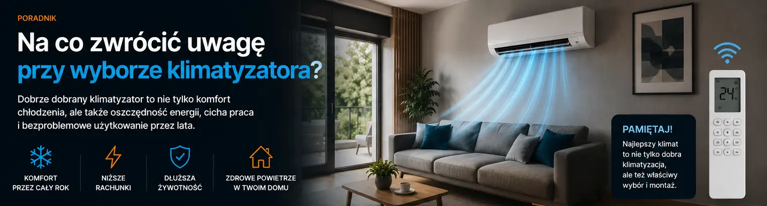 Na co zwrócić uwagę przy wyborze klimatyzatora